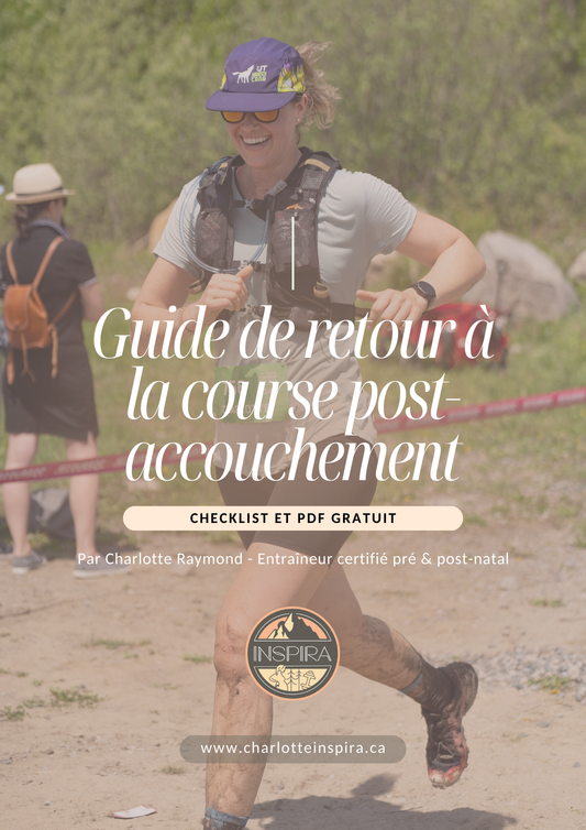 Guide GRATUIT de retour la course post-accouchement