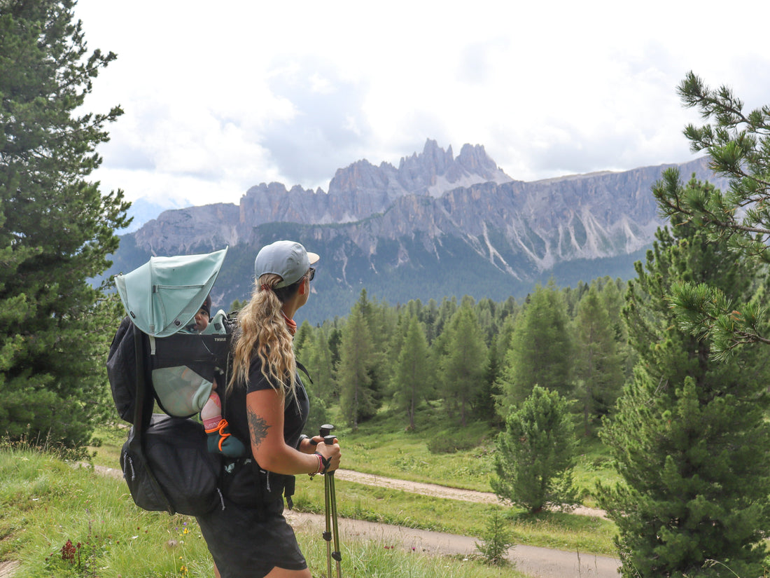 Voyager avec un bébé dans les Dolomites et en Slovénie